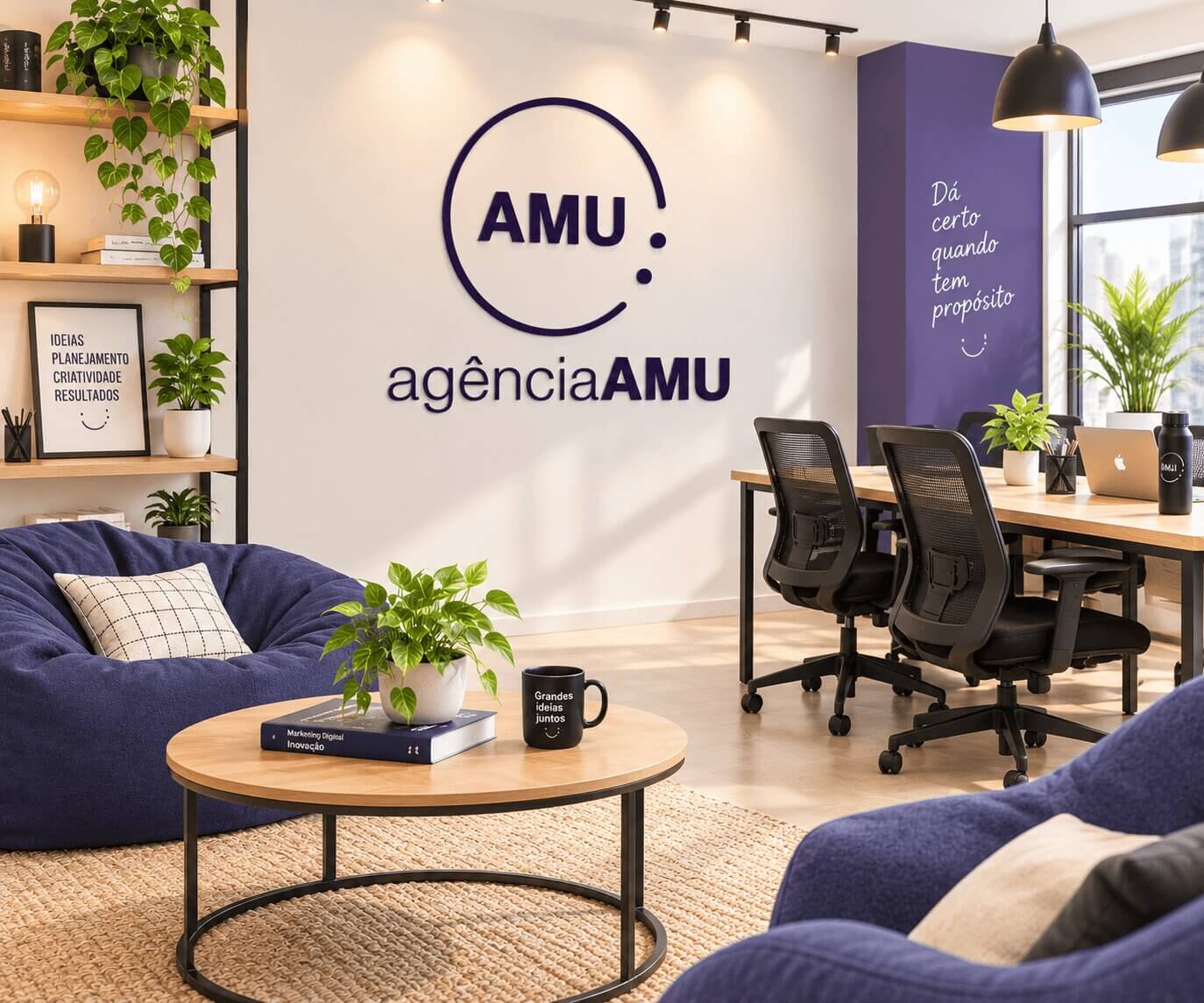 Sobre a AMU - Foto do estúdio